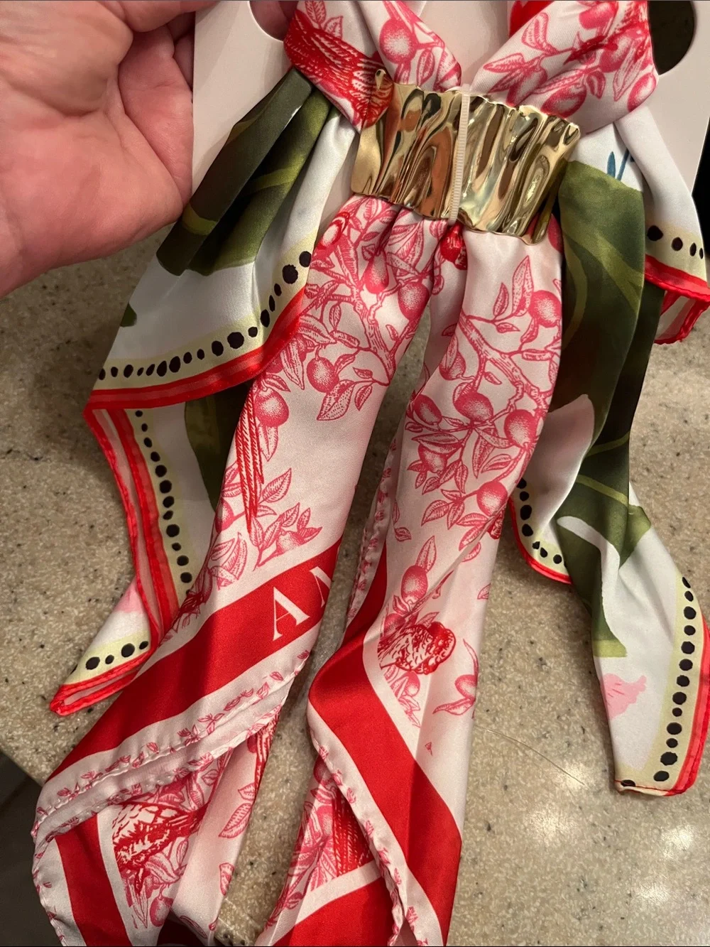 Rachel Zoe silk scarf